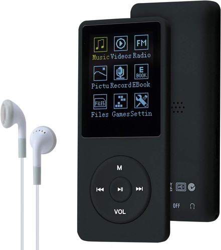 Mp3 player 8gb schwarz - mp3,
