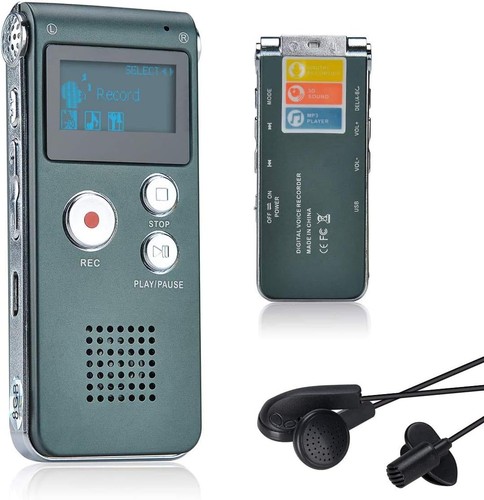 Sprachaufnahme gerät 8gb lcd - 8gb,